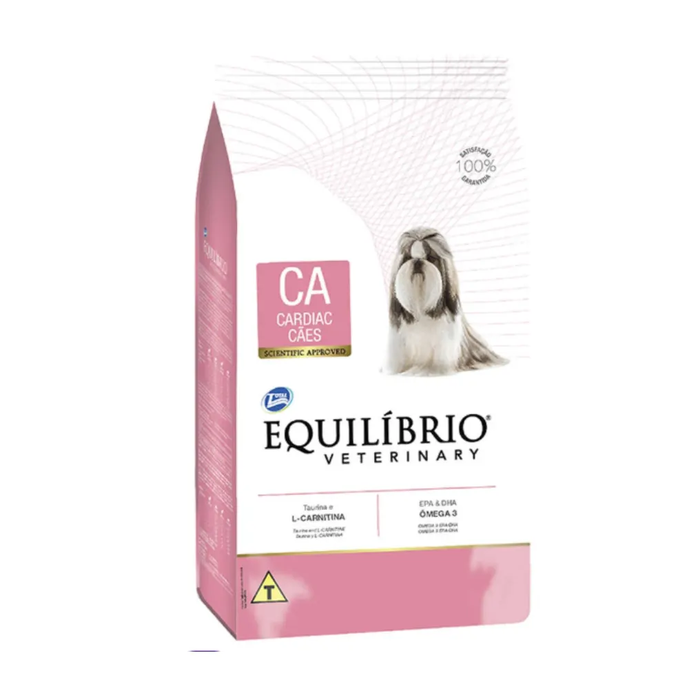 Ração Equilíbrio Veterinary CA Cardíacos Cães Adultos 2 kg
