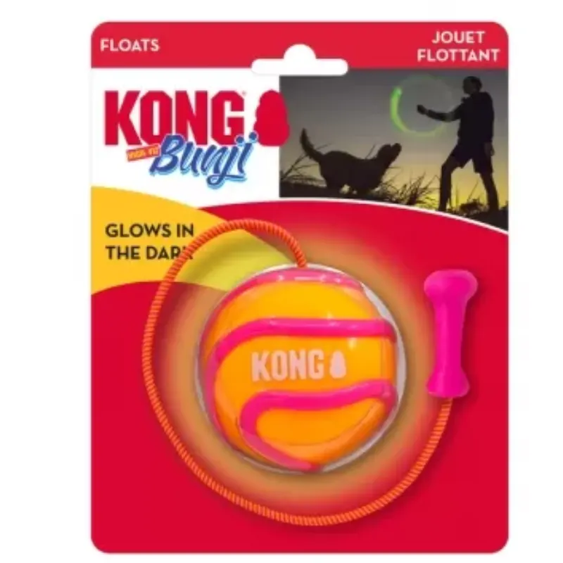 Kong Bunji High-Viz Ball Assorted Médio