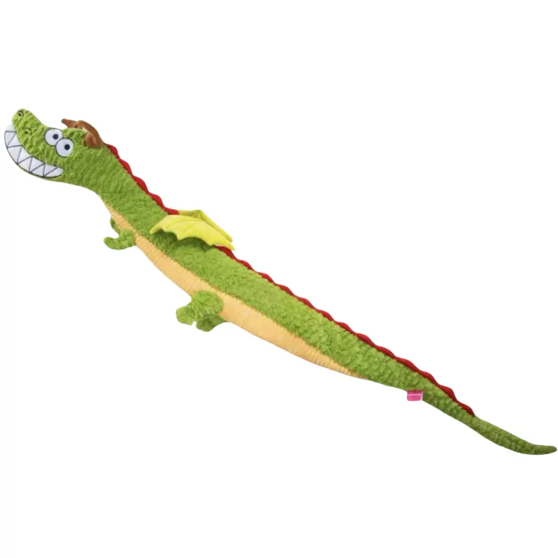 Brinquedo Q Monster Dragão Gigante com Papel Sonoro Verde