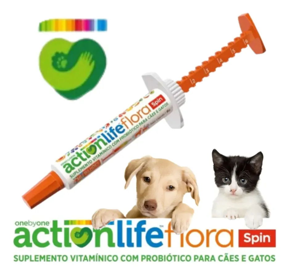 Spin Actionlife Flora Probiotico Seringa 6 g