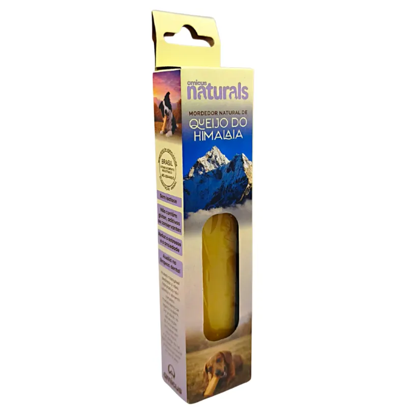 Petisco Amicus Queijo de Yak Natural do Himalaia Pequeno 40 g