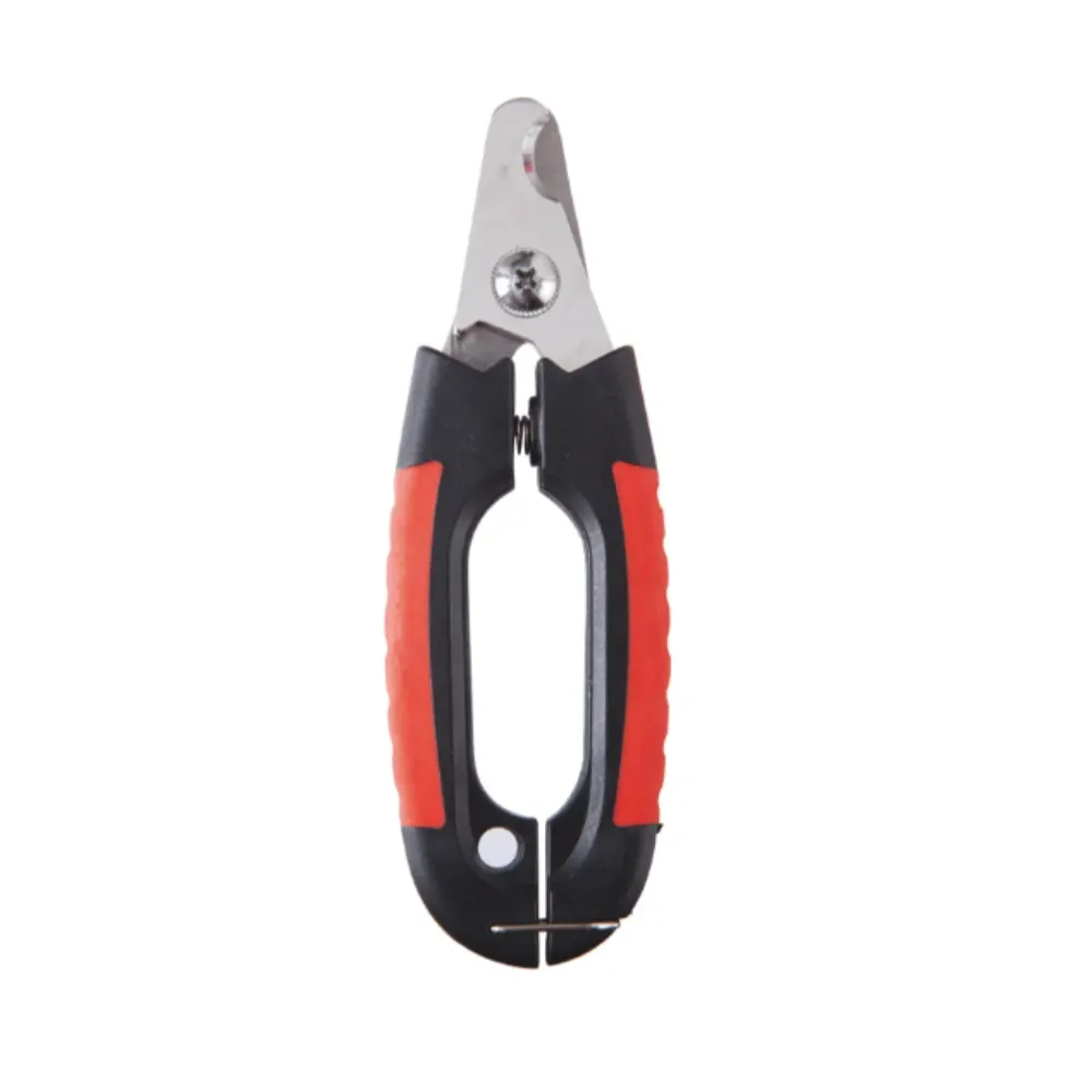 Alicate de Unha Home Pet Premium para Cães Preto e Vermelho G