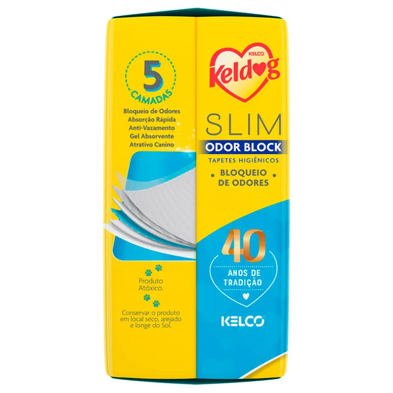 Keldog Tapete Higiênico Slim Ultra Dry Odor Block