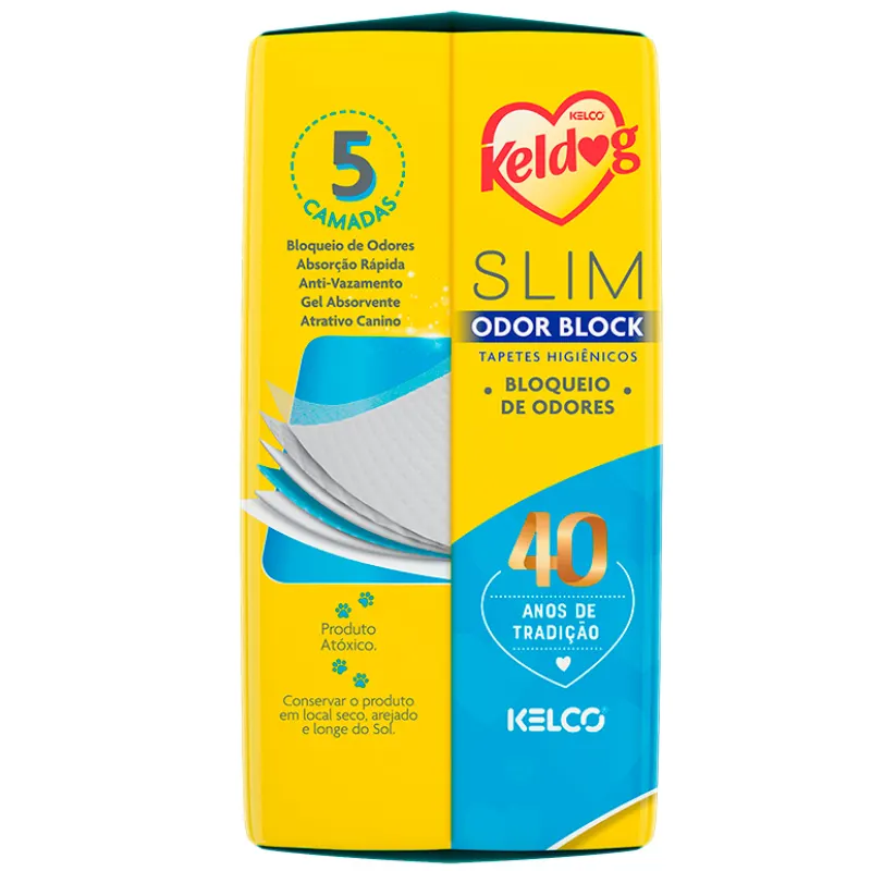 Keldog Tapete Higiênico Slim Ultra Dry Odor Block