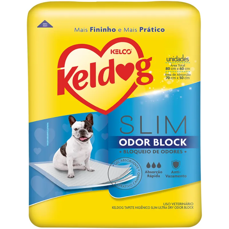 Keldog Tapete Higiênico Slim Ultra Dry Odor Block