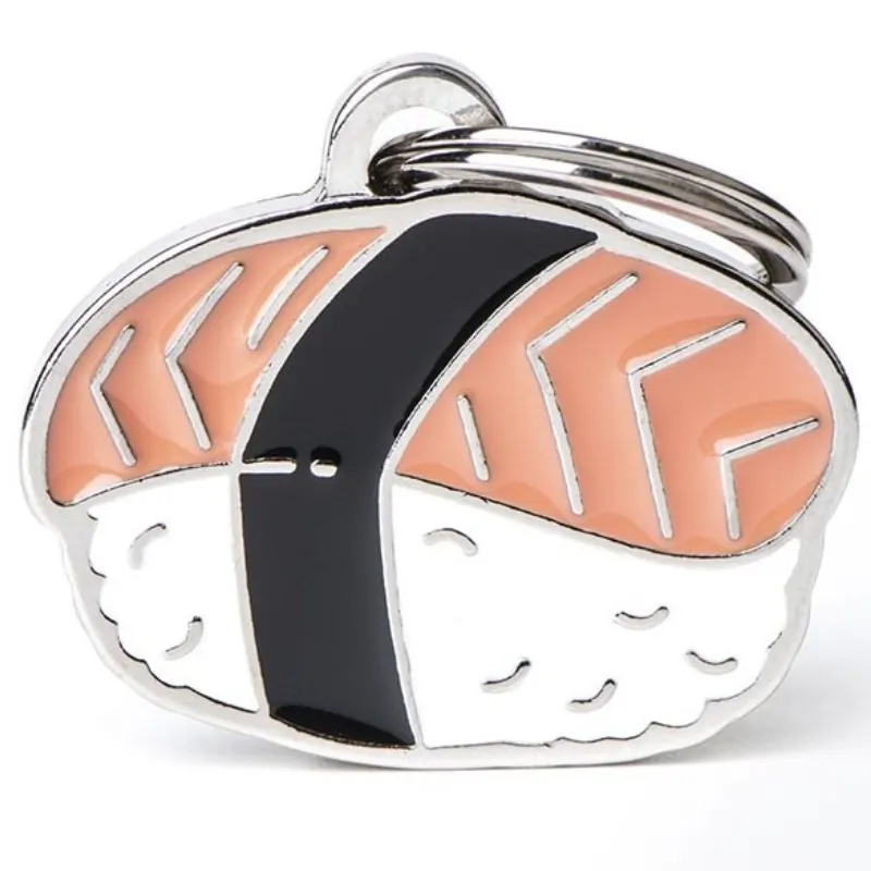 Medalha de Identificação My Family Food Sushi