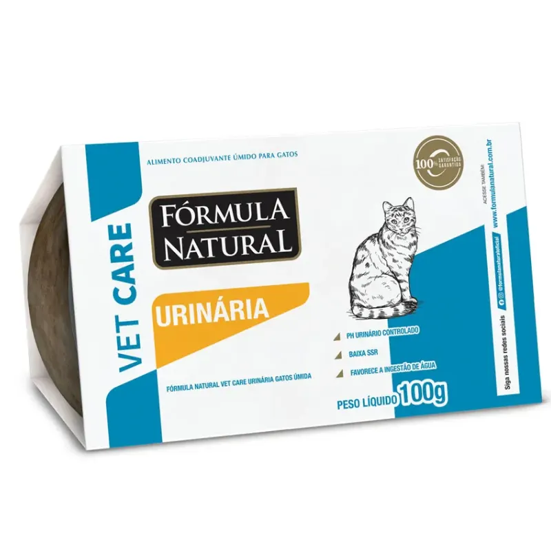Fórmula Natural Vet Care Gatos Urinária 100 g