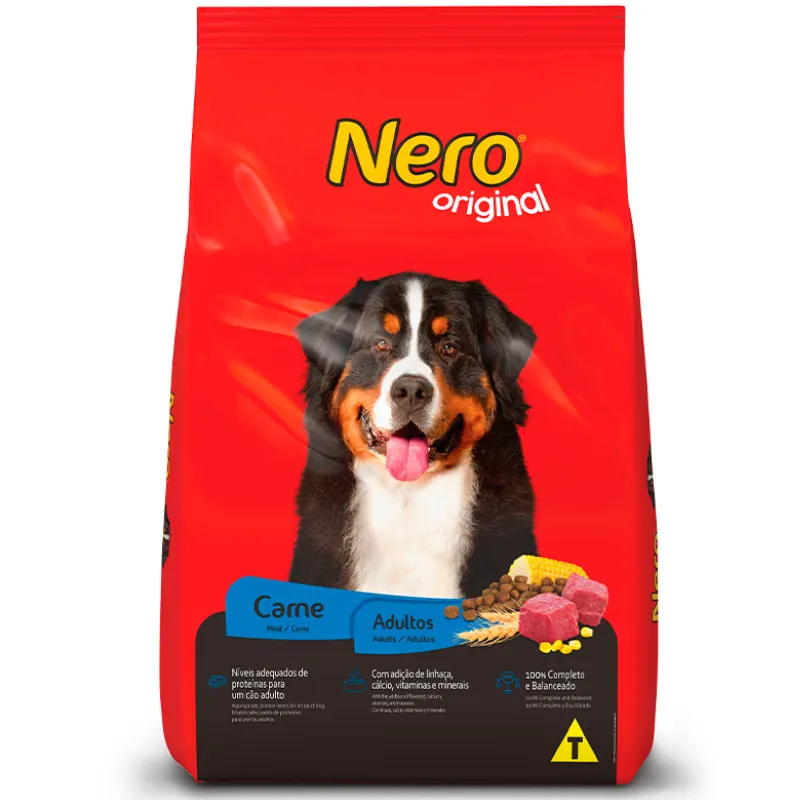 Ração Nero Original para Cães Adultos Carne 15 Kg