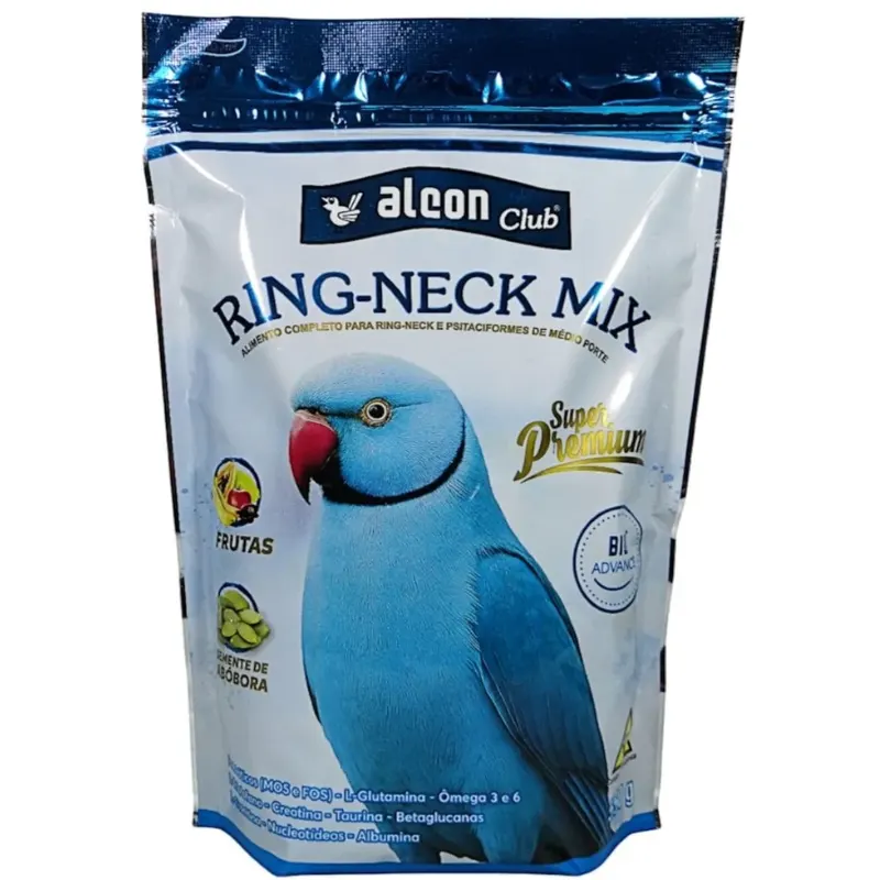 Ração Alcon Club Ring-Neck Mix Super Premium 550 g