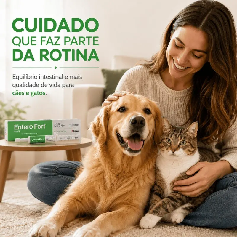 Suplemento Alimentar Entero Fort Pasta 15 g König