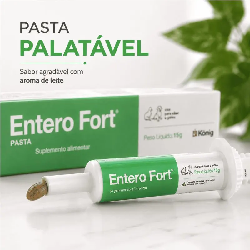 Suplemento Alimentar Entero Fort Pasta 15 g König