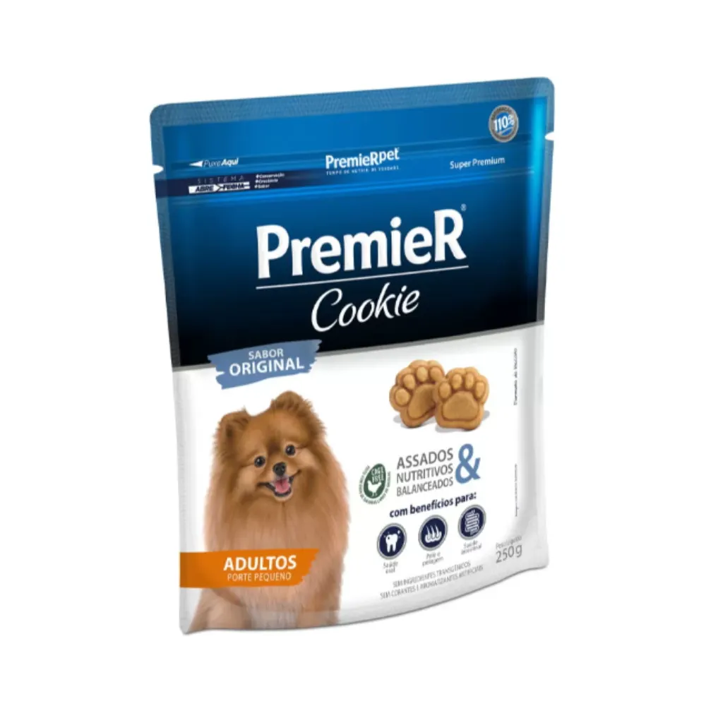 Biscoito Premier Cookie Cães Adultos de Raças Pequenas 250g