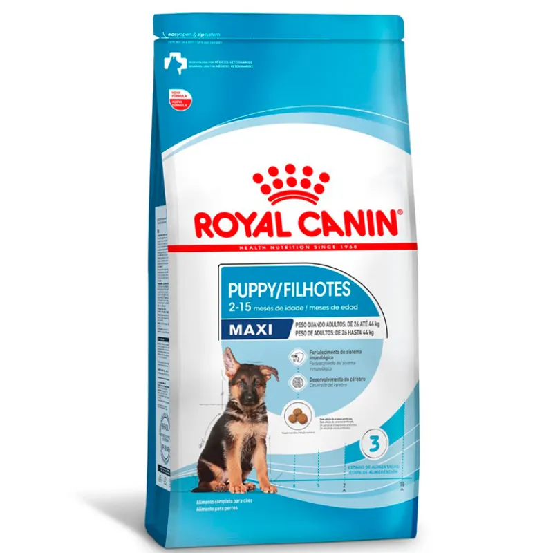 Ração Seca Royal Canin Maxi Puppy para Cães Filhotes de Porte Grande 12 Kg