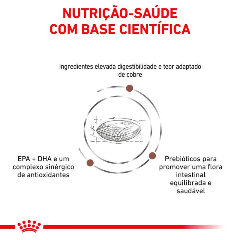 Ração Royal Canin Hepatic para Cães Adultos 2 Kg