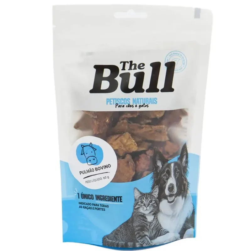 Petisco Pulmão Bovino The Bull 60 g