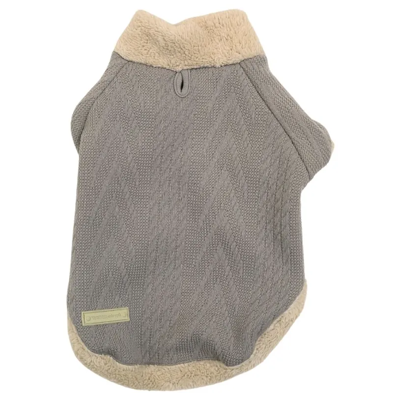 Casaco Tricot Cinza para Pets