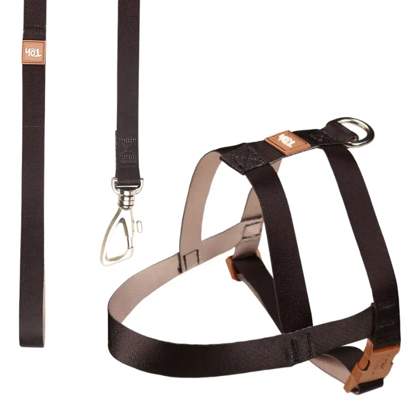 Conjunto Toh H Peitoral Tradicional Pop P Preto-Caqui