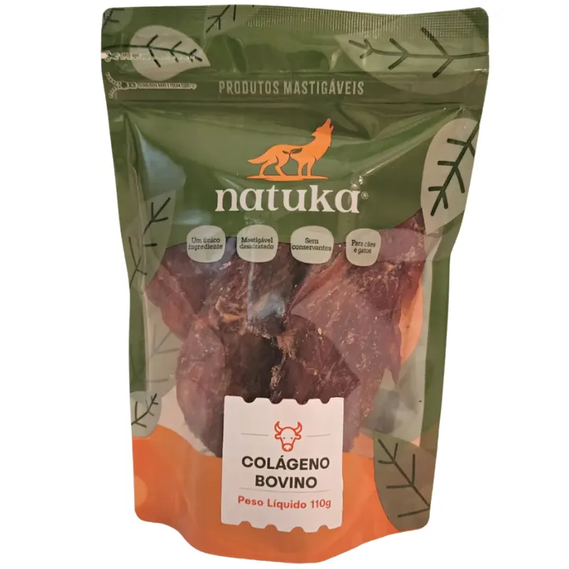 Colageno Bovino para Cães Natuka - 110 g