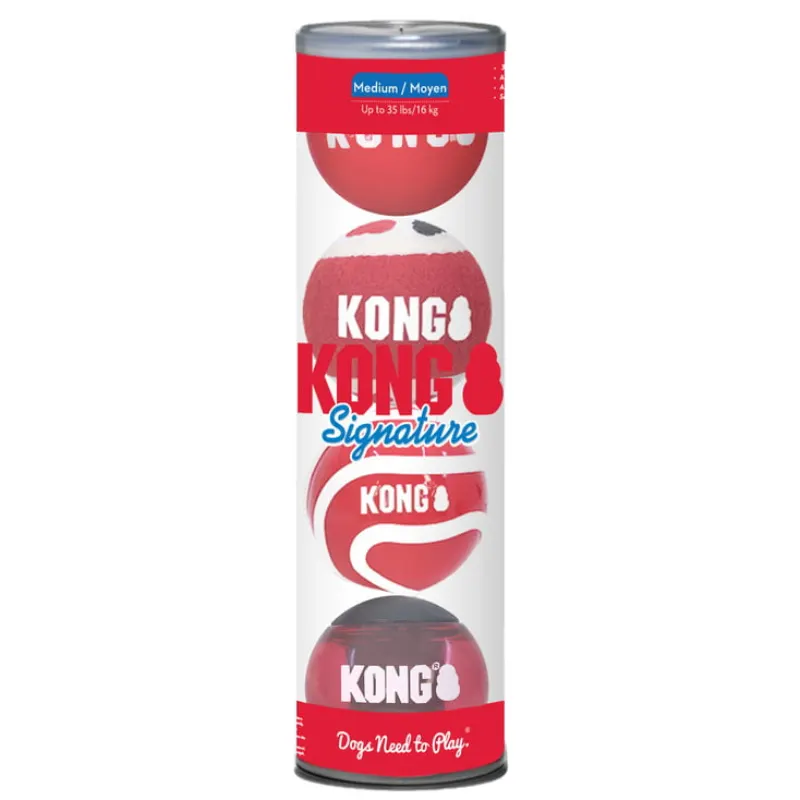 Brinquedo Bolinhas Kong Para Cães 4uni