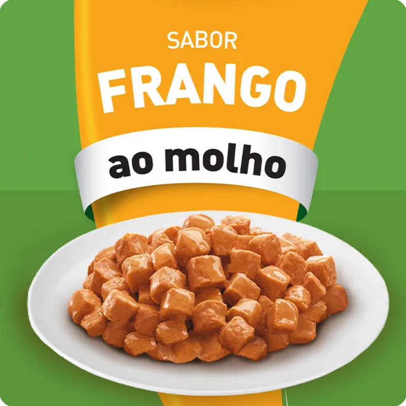 Sache Kitekat Sabor Frango para Gatos Adultos 70 g