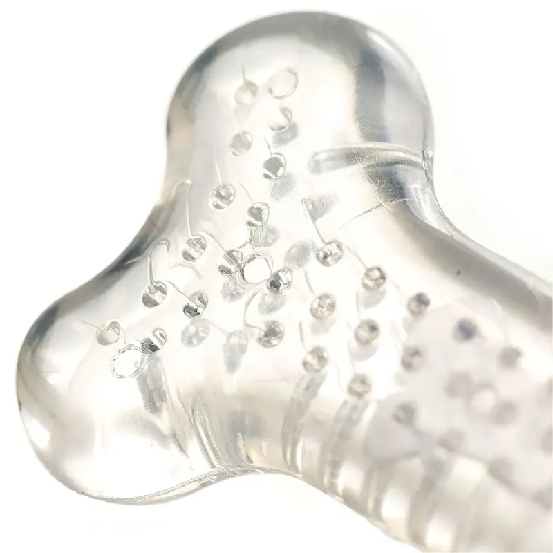 Mordedor Osso Pequeno JamboPet de Silicone sabor Leite
