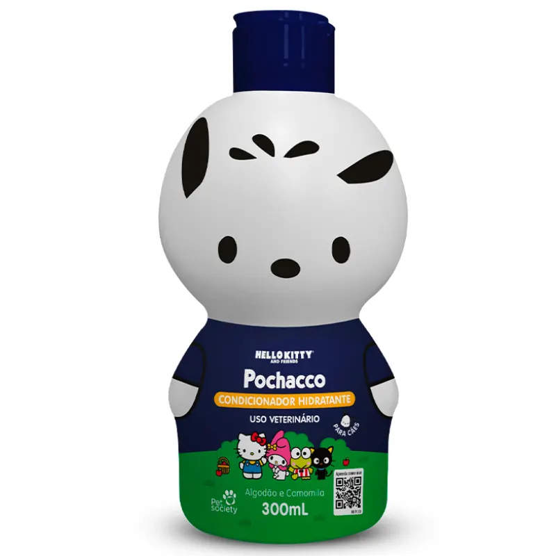 Condicionador Hidratante Hello Kitty Pochacco 300 ml