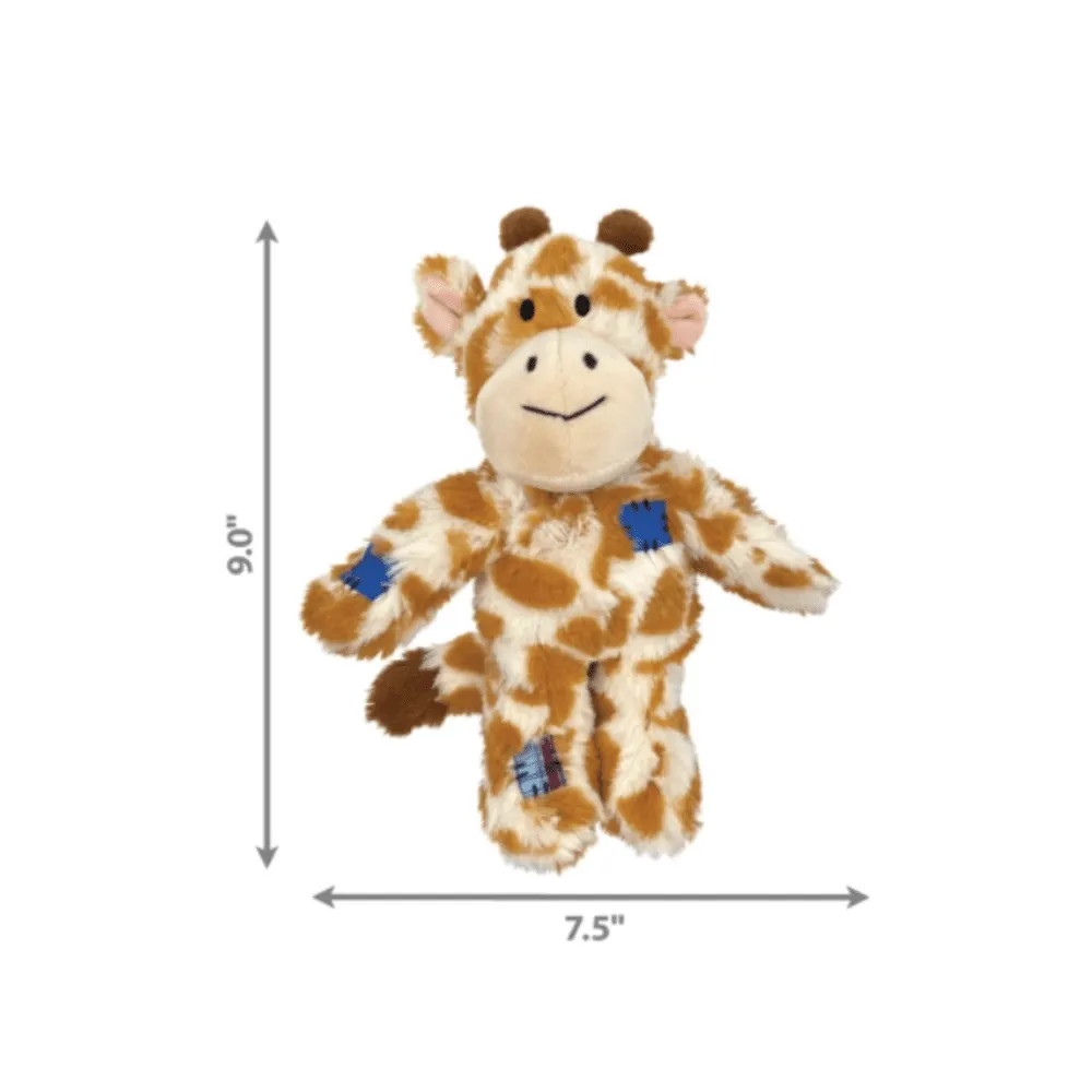 Brinquedo Girafa de Nós Para Cães - Pequeno/Médio
