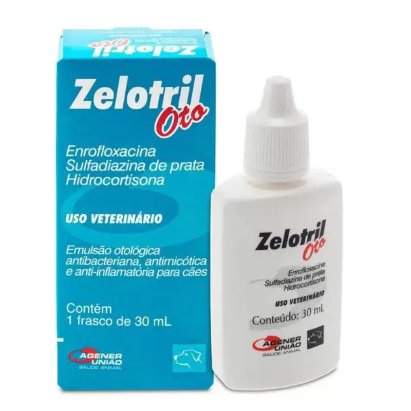 Zelotril Oto Agener União Frasco 30ml
