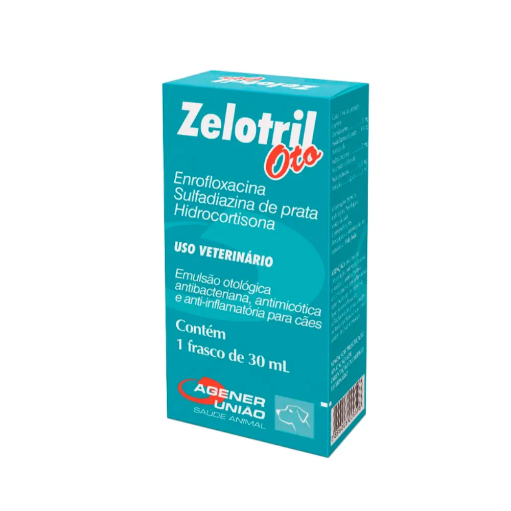 Zelotril Oto Agener União Frasco 30ml