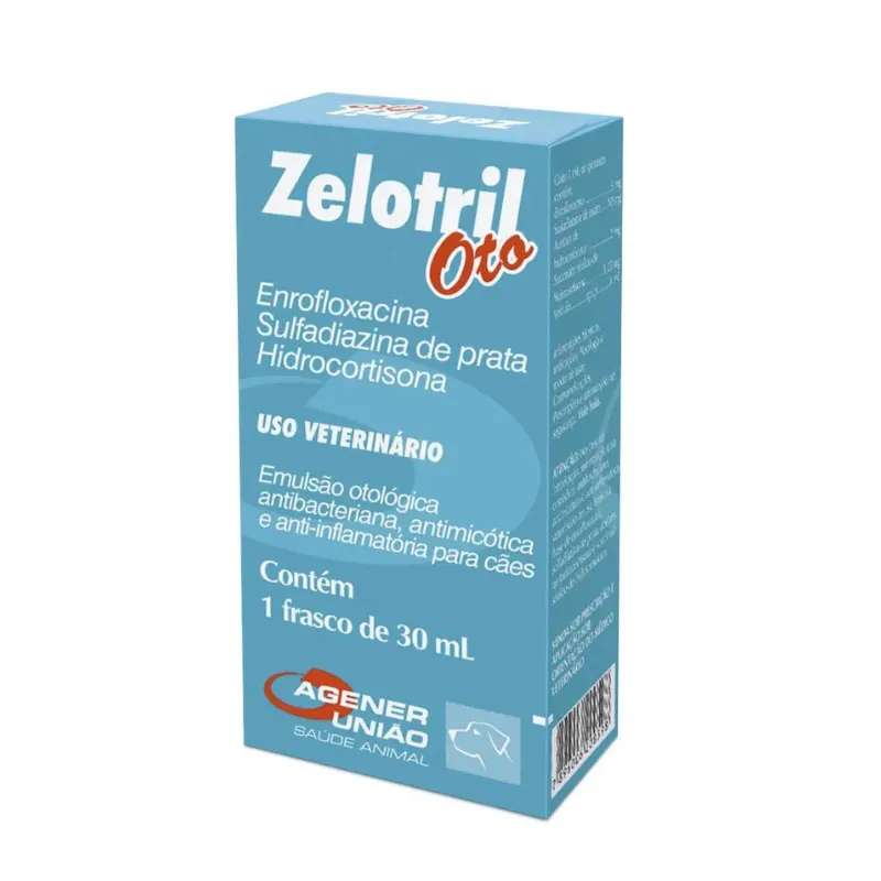 Zelotril Oto Agener União Frasco 30ml
