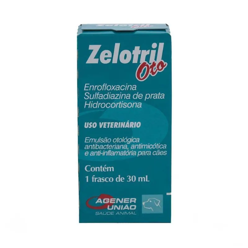 Zelotril Oto Agener União Frasco 30ml