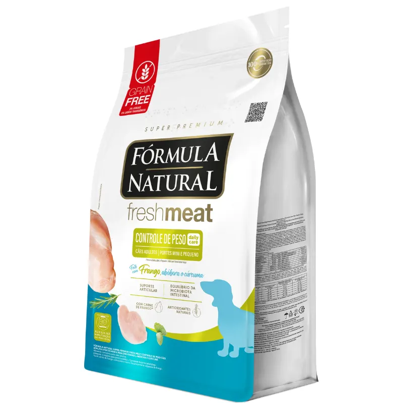 Ração Formula Natural Controle de Peso para Cães Mini e Pequenos 1 Kg