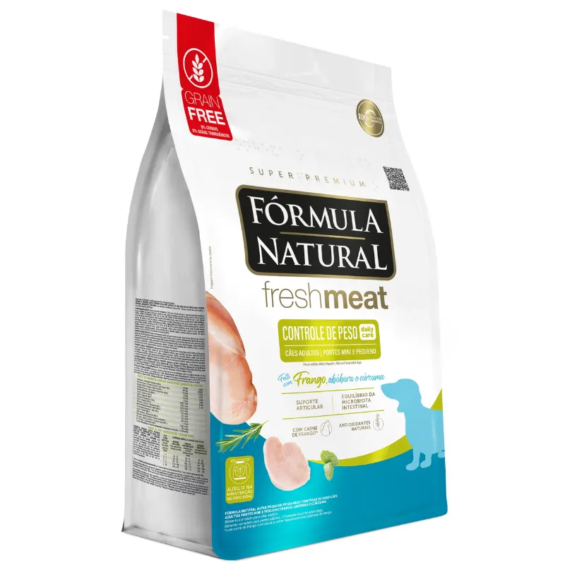 Ração Formula Natural Controle de Peso para Cães Mini e Pequenos 1 Kg