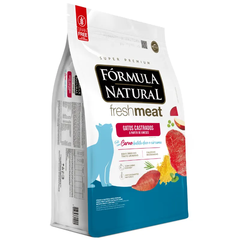 Formula Natural Fresh meat Gato Castrado Sabor Carne 10,1 Kg