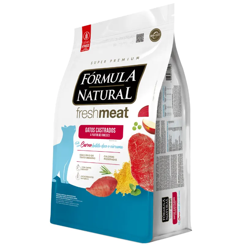 Formula Natural Fresh meat Gato Castrado Sabor Carne 10,1 Kg
