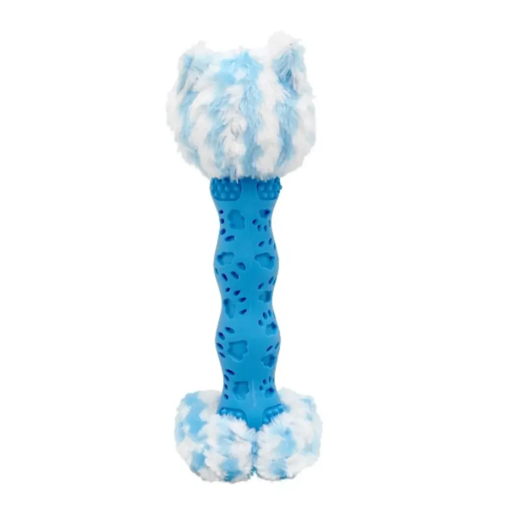 Pelúcia Soft Cachorro Salsicha Azul Para Cães Hercules