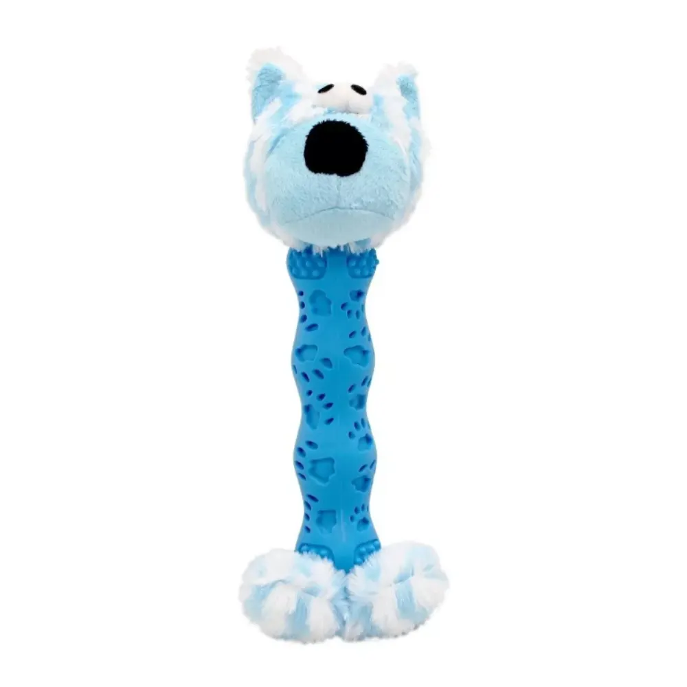 Pelúcia Soft Cachorro Salsicha Azul Para Cães Hercules