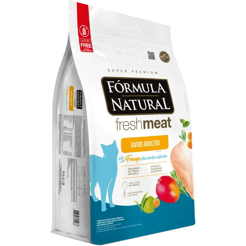 Ração Formula Natural Fresh Meat Gatos Adultos Frango 7 Kg