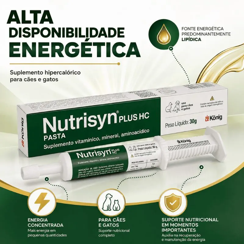 Suplemento hipercalórico  Nutrisyn Plus HC 30G König