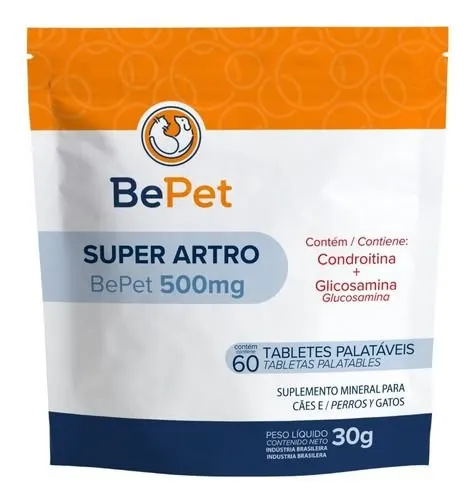 Condroitina Regenerador Articular Super Artro 500mg 60tabs
