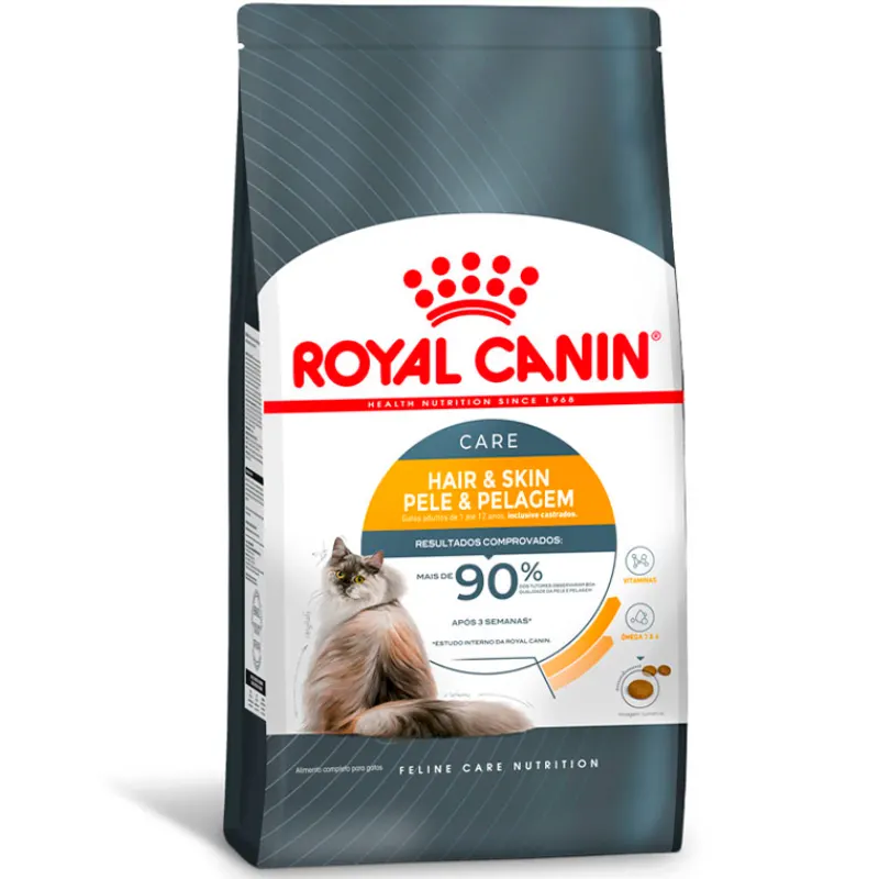 Ração Royal Canin Pele e Pelagem para Gatos Adultos 400 g
