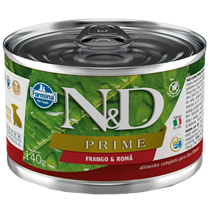 Ração Úmida N&D Prime Canine Frango Filhotes 140 g