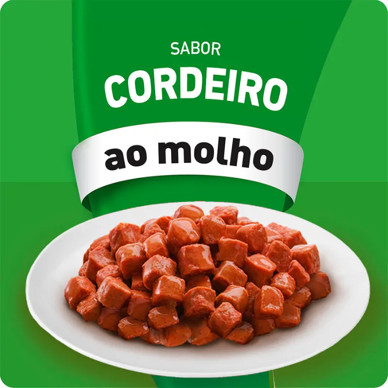 Sache Kitekat Sabor Cordeiro para Gatos Adultos 70 g