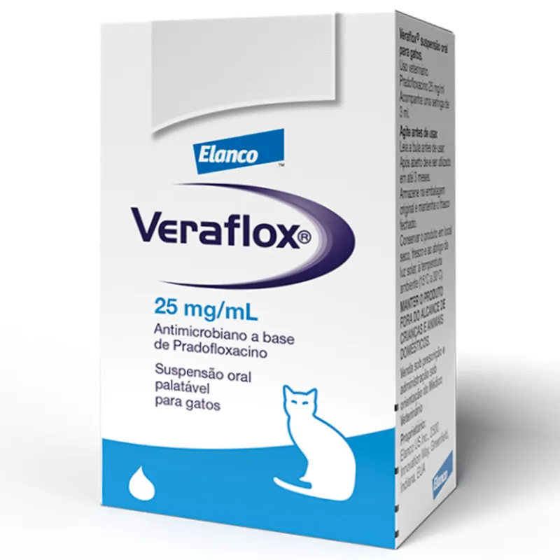 Antimicrobiano Veraflox Suspensão Oral 15ml