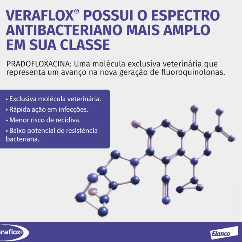 Antimicrobiano Veraflox Suspensão Oral 15ml