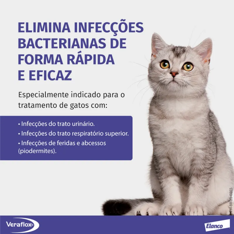 Antimicrobiano Veraflox Suspensão Oral 15ml