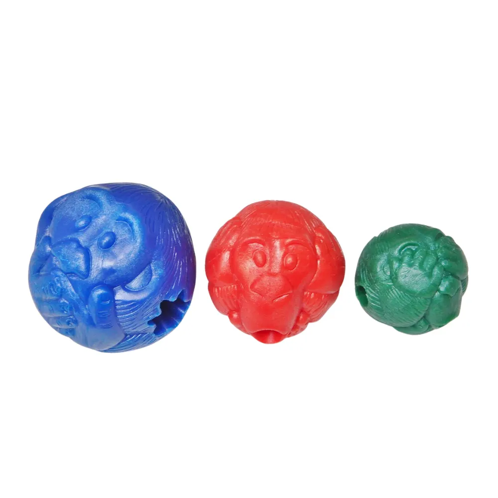 Bola Macaquinho Pet Games Dispenser Petisco Lilás Tam.P
