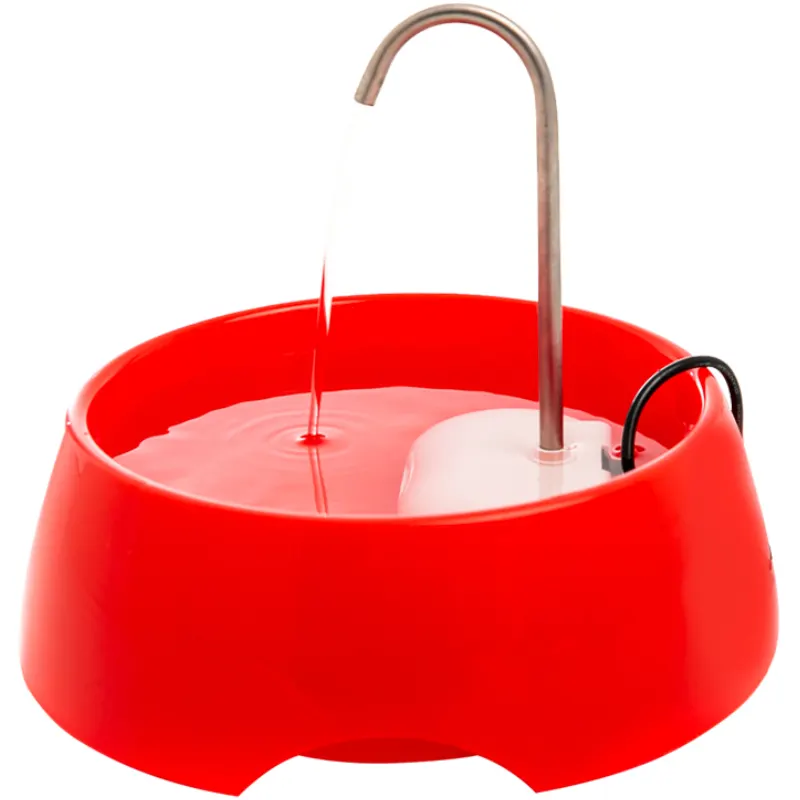 Fonte Bebedouro Begpet Bivolt 1200 ml Vermelha