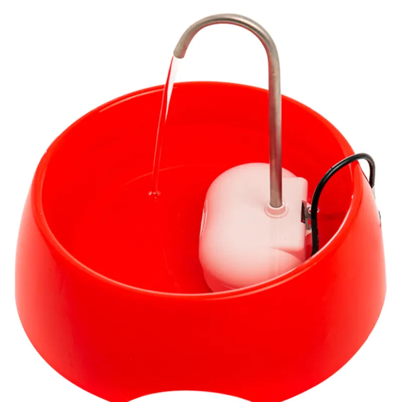 Fonte Bebedouro Begpet Bivolt 1200 ml Vermelha