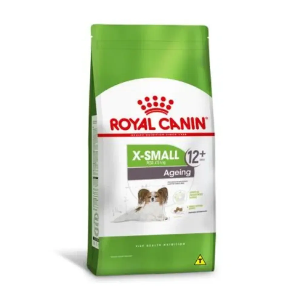 Ração Royal Canin X-Small Ageing 12+ Cães Idosos acima 12 anos 1Kg